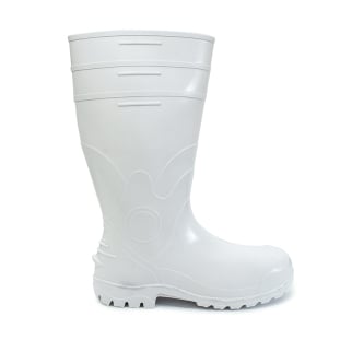 Bota de PVC Branca Bracol Cano Longo com Forro 85BPL600